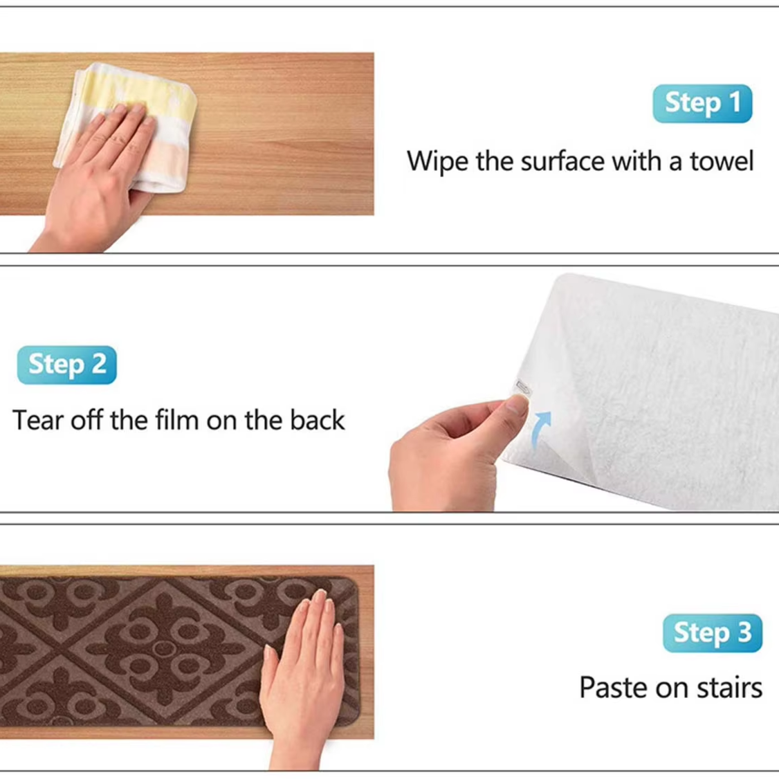 non-slip stair mat