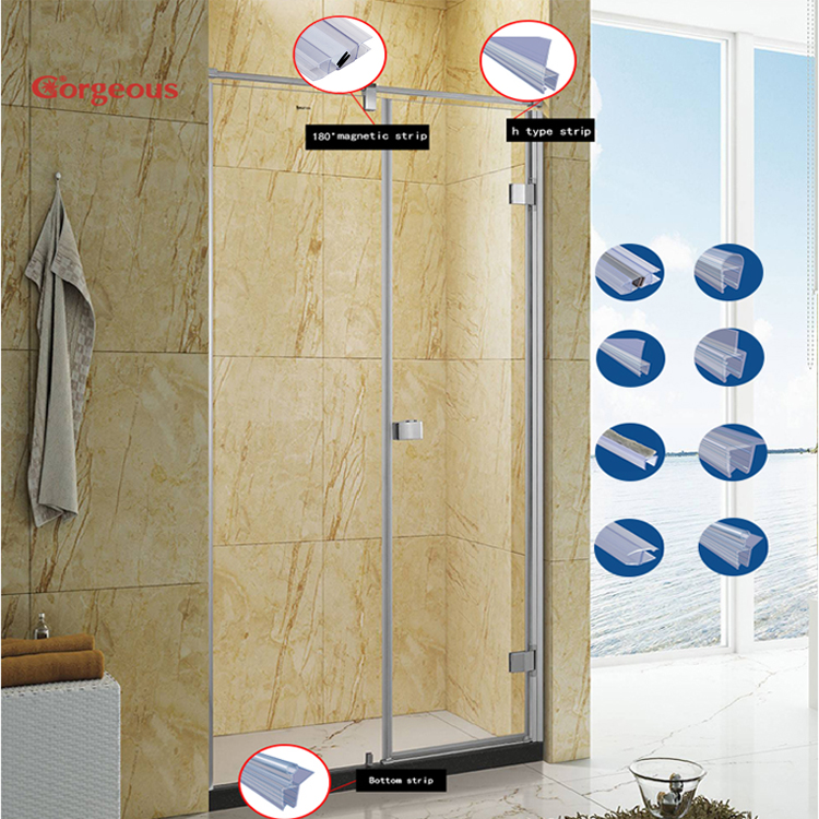 PVC shower seal
