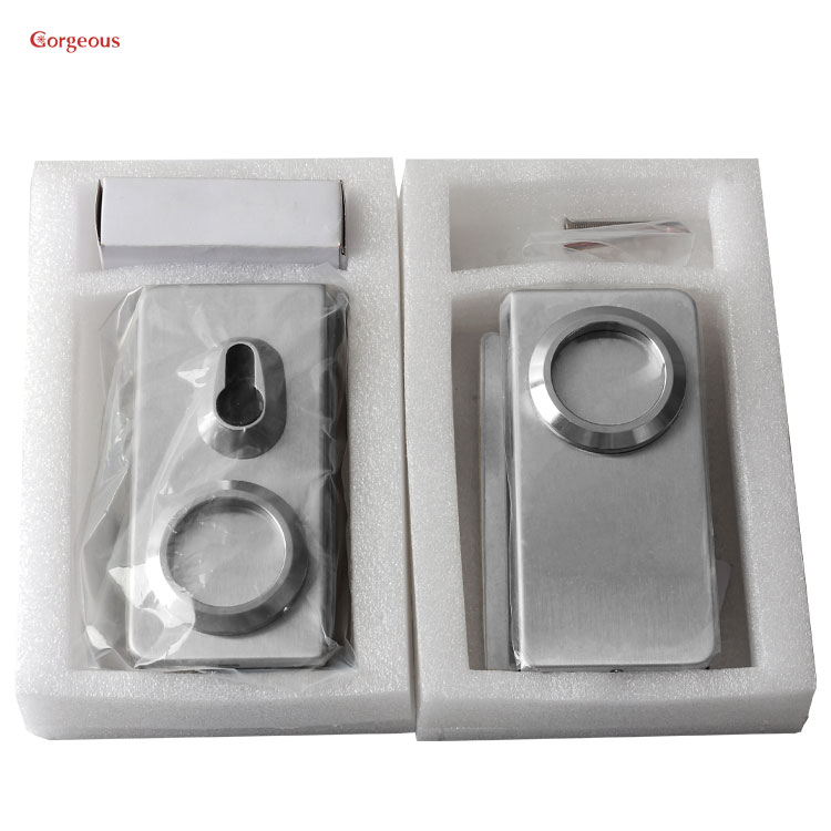 glass door lock