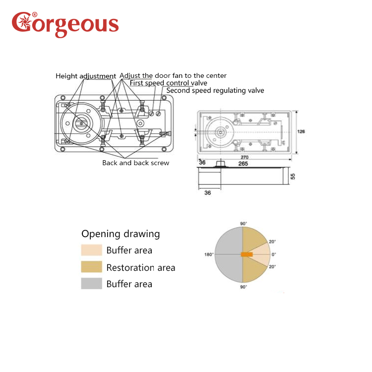 floor hinge