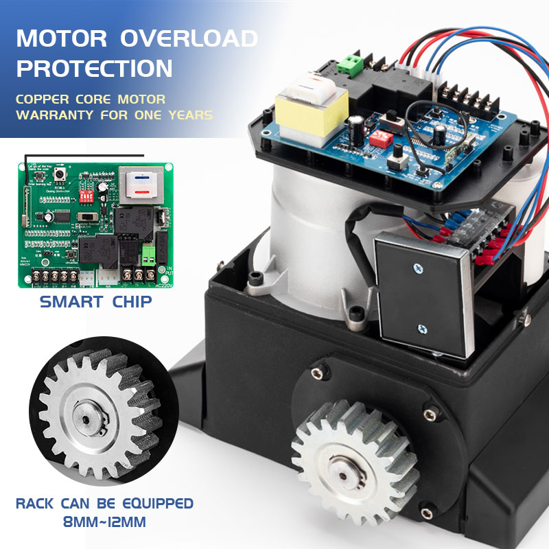 sliding gate opener motor