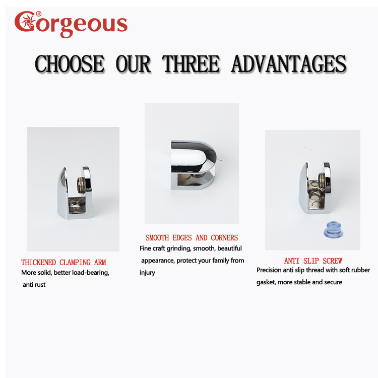 glass clamp details