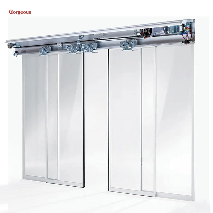 commercial automatic sliding door system
