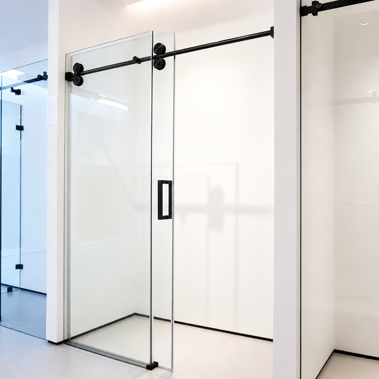 glass shower door handles for bathroom shower door
