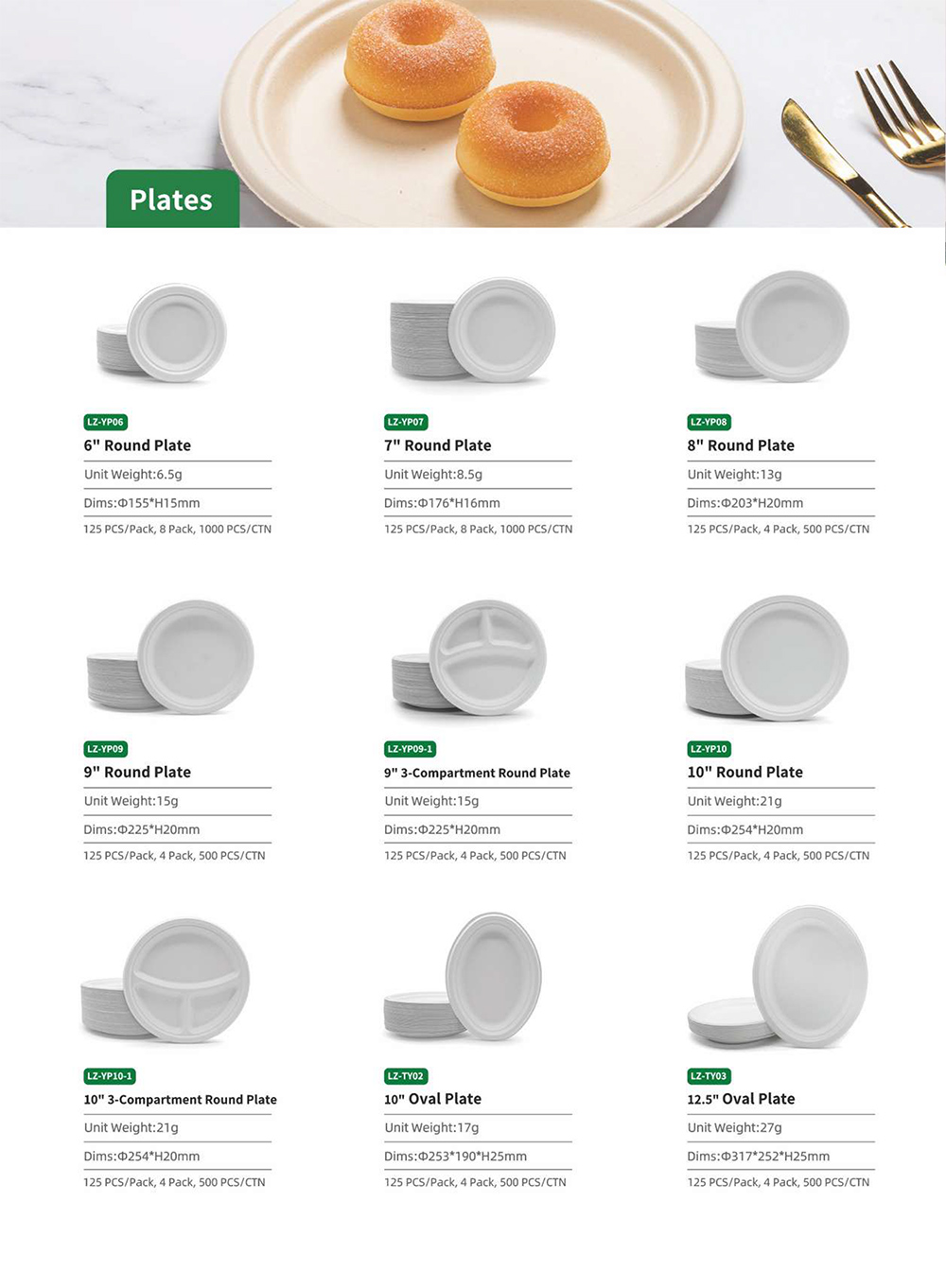 compostable plates
