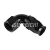 SUMEICHI Full Flow 90 Degree PTFE AN12 Hose Ends Aluminum High Quality AN6 AN8 AN10 AN16 PTFE Swivel Hose Fittings