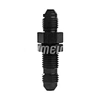 SUMEICHI 3AN 6AN 8AN 10AN 12AN 16AN Male Flare Straight Bulkhead Fitting Adapter with 6AN Nut Aluminum Black