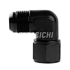 SUMEICHI High Performance 90 Degree Female AN12 Swivel to Male AN12 Fitting Aluminum Swivel Hose Fitting AN12 Adapters