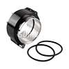 SUMEICHI Quick Release Intercooler Pipe Clamp I.D. 2.5'' Billet Aluminum Black High Performance Car Modification Accessories
