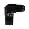 SUMEICHI High Performance 8AN to 1/2''NPT Adapter 90° Male Forged Adapter Racing Part