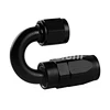 Custom Female Swivel 180 Degree Black Anodized AN4 AN6 AN8 AN10 AN12 AN16 AN20 Aluminum an Fittings