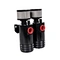 Universal 1L -10 ORB Dual Air / Oil Separator Oil Catch Can Standard Fuel Surge Tank  Universal Fit for Modified Cars
