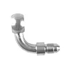 SUMEICHI Racing Performance Stainless Banjo Hose Ends 90Degree AN3 Brake Fittings