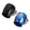 SUMEICHI High Quality Hexagon Finishers AN6 I.D. 16.0mm Anodized Aluminum Fuel Line AN8 AN10 Hose End Clamp Fitting
