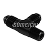 SUMEICHI  AN4 Tee with 1/8'' NPT on Run AN6 AN8 AN10 AN12 Adapters Union Oil Fuel Line Pipe Connector