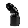 SUMEICHI Aluminum 45 Degree Male to Female AN6 Full Flow Adapter AN8 AN10 AN12 AN16 Elbow Pipe Fittings