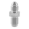 SUMEICHI Stainless Steel Straight Inverted Flare an Male 3/8 to 3/8INV Metric Adapter Brake Hose Fittings