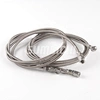 SUMEICHI High Pressure AN3 Stainless Steel Braided PTFE Hose Stainless Steel AN3 Hose End AN3 Banjo Fitting Brake Line Assembled