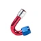 CP Racing Part 4AN 150 Degree Crimp PTFE Hose End Fitting for PTFE Hose