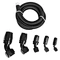 Colored Power High Performance AN8 Fuel Hose AN8 CPE Braided Fuel Hose Nylon Stainless Steel Braided Hose Universal