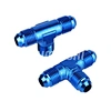 SUMEICHI Pipe Fitting  Flare Tee an Fitting Adapters Union  AN6 AN8 AN10 AN12 Oil Fuel Line Pipe Connector