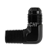 SUMEICHI 90 Degree AN6 to 1/4''NPT Flare Adapters Aluminum Car Parts Fuel Line Connector AN4 AN8 AN10 AN12 Flare Adapters