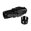 SUMEICHI New Products Crimp Straight AN4 Swivel Hose Ends AN6 AN8 AN10 AN12 Aluminum Car Modification Parts an Fittings
