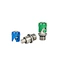 Colored Power  OEM Customize Hard Anodizing MiNi Metric Quick Disconneccts for Stainless Steel Parts