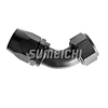 SUMEICHI High Performance 60 Degree  Swivel Hose Ends -  AN10 AN12 AN16 AN20 Aluminum Alloy Hose Fittings for Racing Car