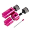 CP Racing Car Universal Oil Catch Can AN10 Aluminum Billet Dual Catch Can Fuel Tank with Filter