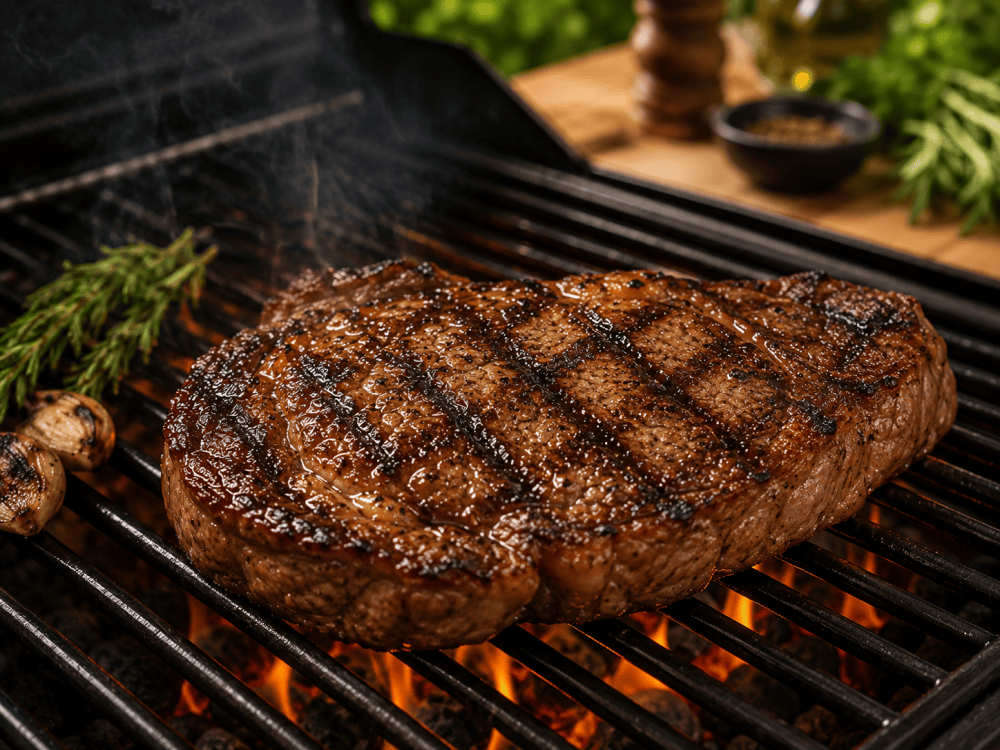 Perfect grilled steak