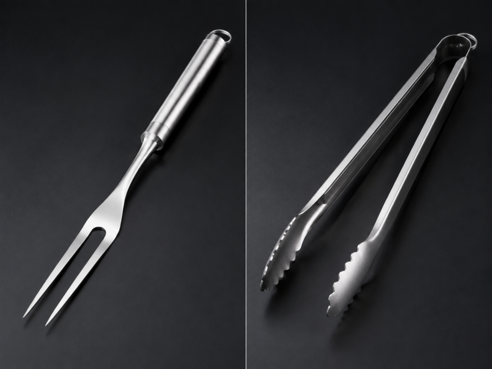 BBQ fork vs BBQ tongs