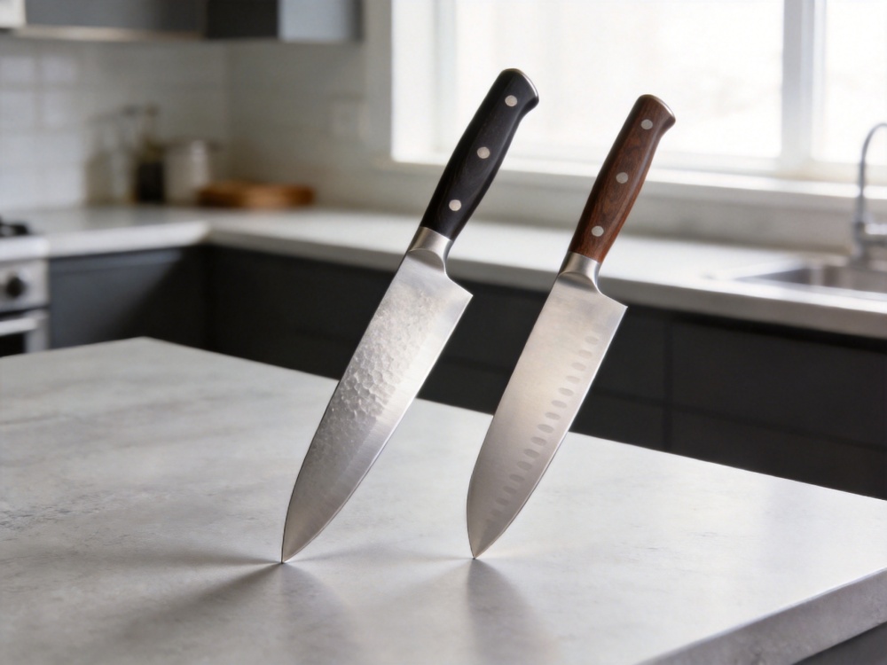Chef Knife and Santoku Knife
