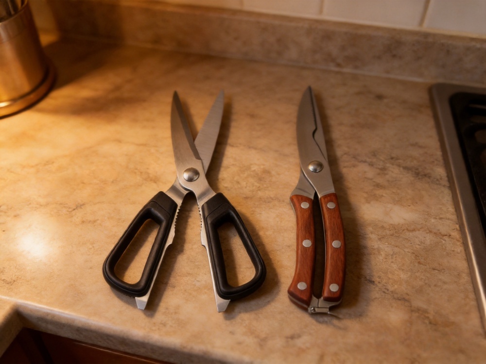 Kitchen Shears vs Kitchen Scissors