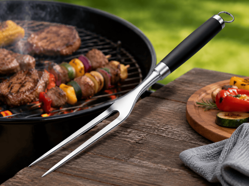 BBQ fork for outdoor grilling