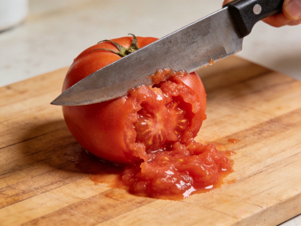 Signs of a dull kitchen knife