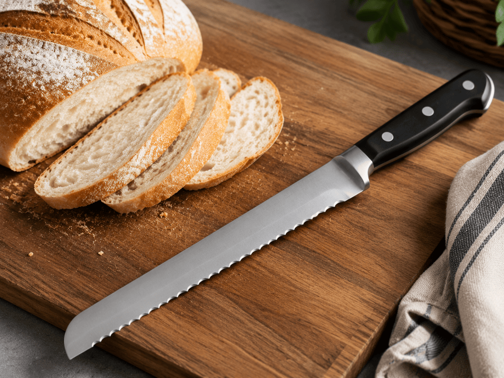 Serrated bread knife