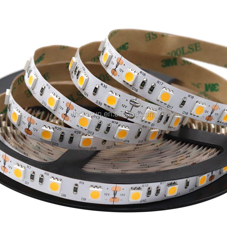 LED light strip for mirror cuttable
