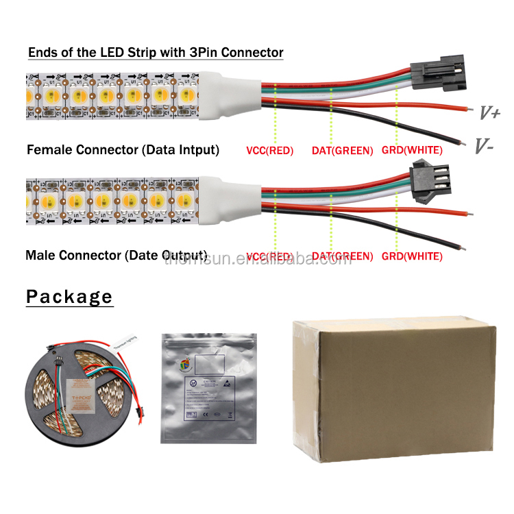 sk6812 white cct wwa led