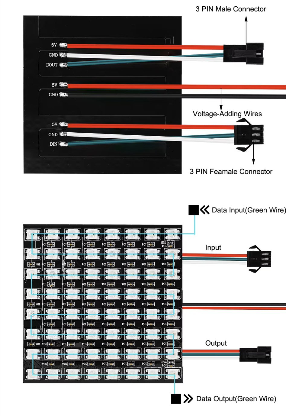 8x8 led dot matrix