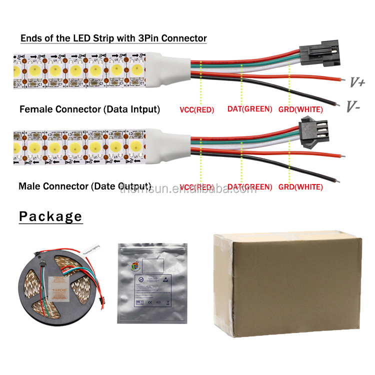 sk6812 white cct wwa led