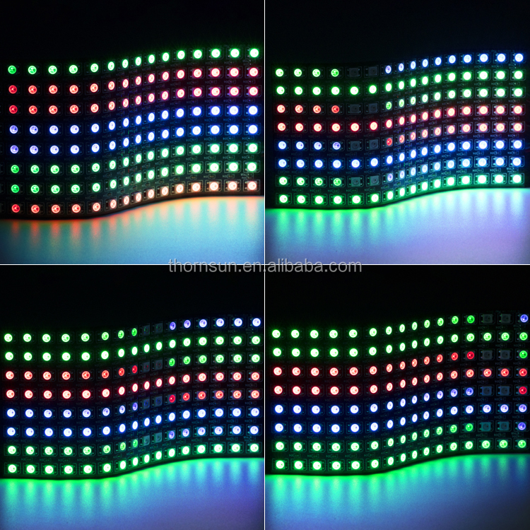 8x32 sk6812 matrix rgbw matrix