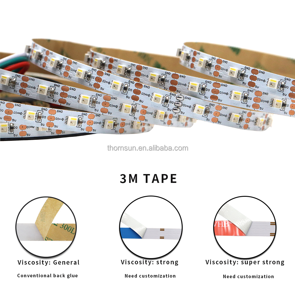 8mm rgbw addressable strip