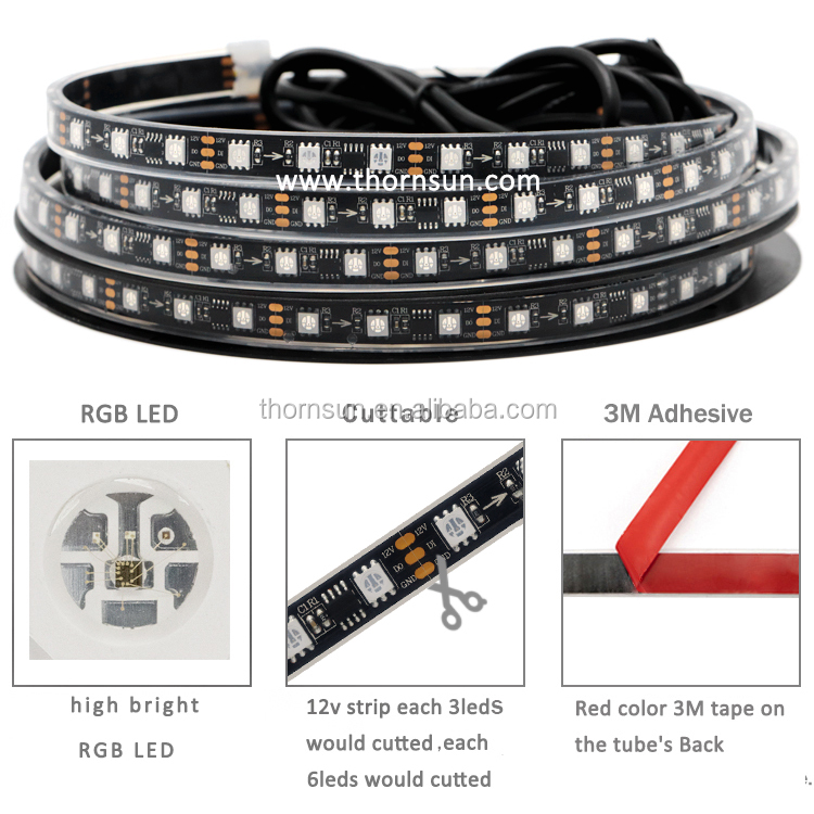 RGB SM16703P WS2811 pole whip