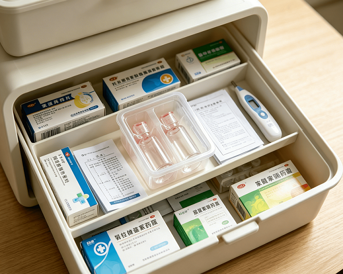 Transparent Plastic Injection 3ml Vial Tray Disposable Blister Medicine Packaging Tray for Pharmaceutical Peptide Packaging Box