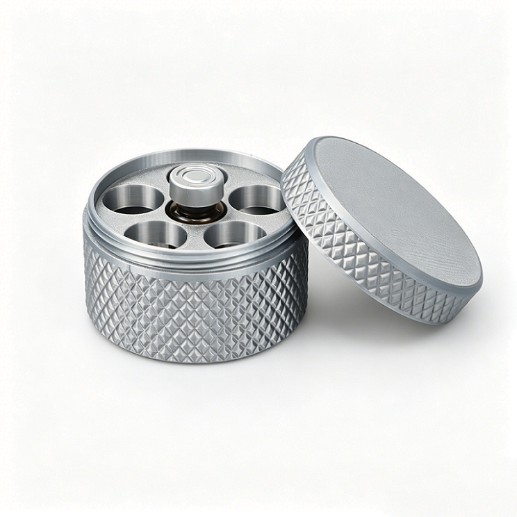 Round peptide packaging box, 3ml 7-piece peptide packaging box, customizable in size and color, brand logo can be printed