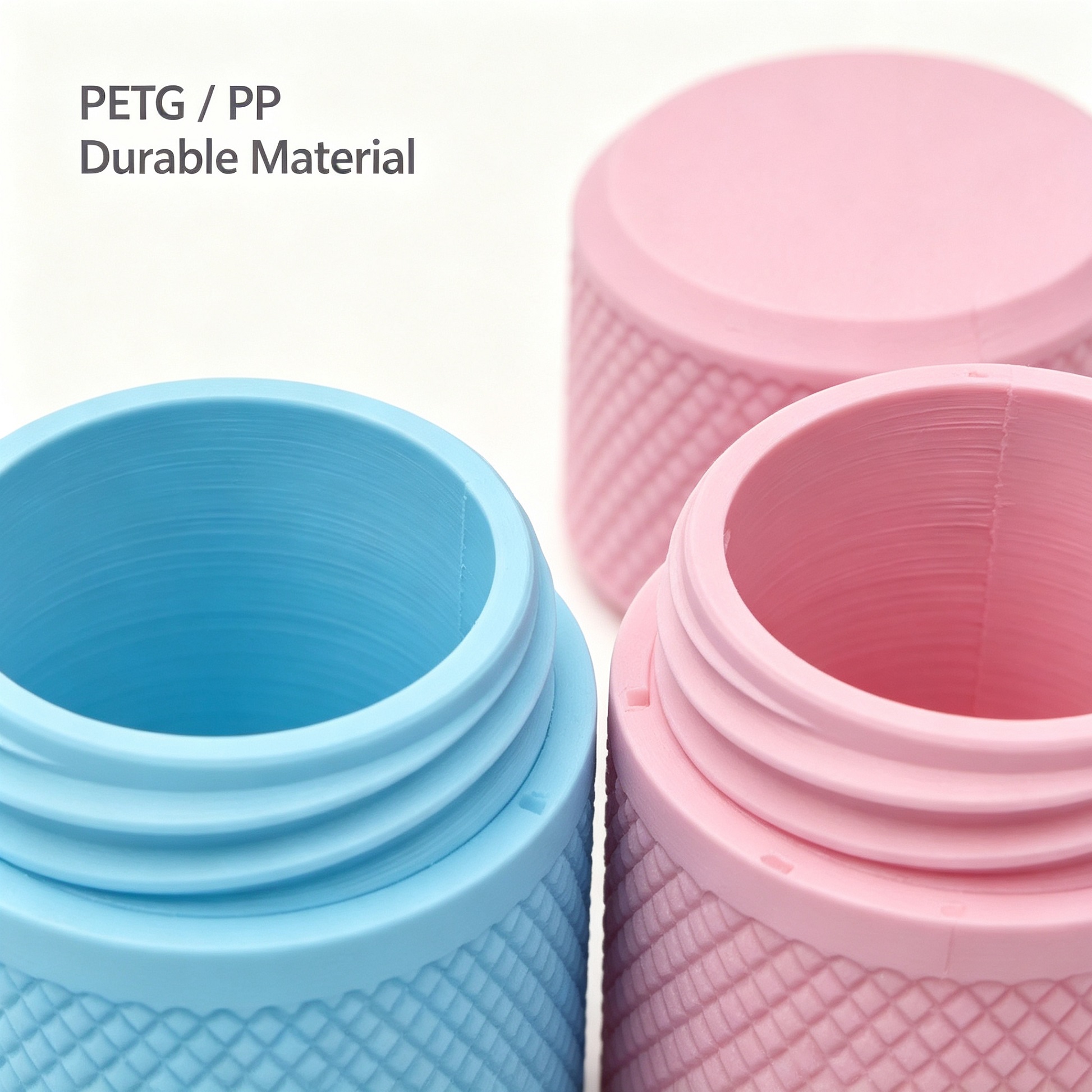 Custom cylindrical peptide storage box, can hold one 2ml to 20ml vial, reusable storage box, peptide vial box, portable protective packaging, single-piece peptide protective box
