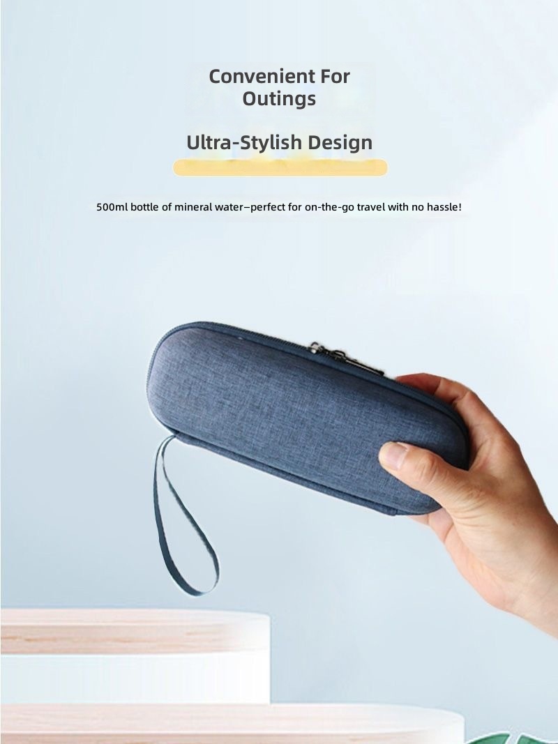 Insulin cooler bag outdoor portable EVA anti-drop storage bag thermal insulation ice pack cooler box ice pack cooler bag