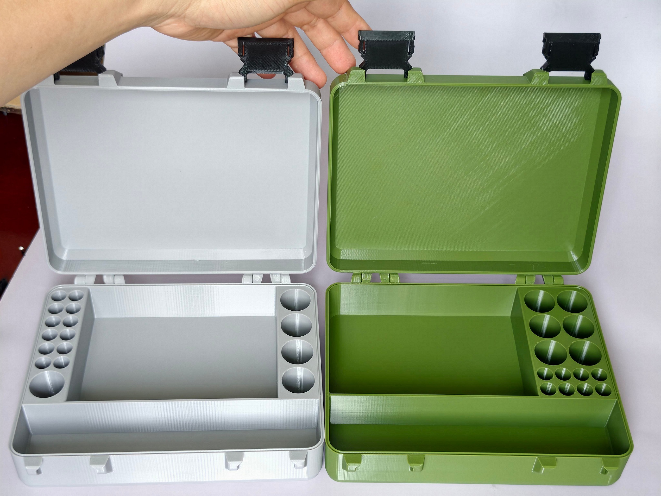 High-end medical sterile peptide and vaccine multifunctional flip-top storage box, customizable in size, color, and logo
