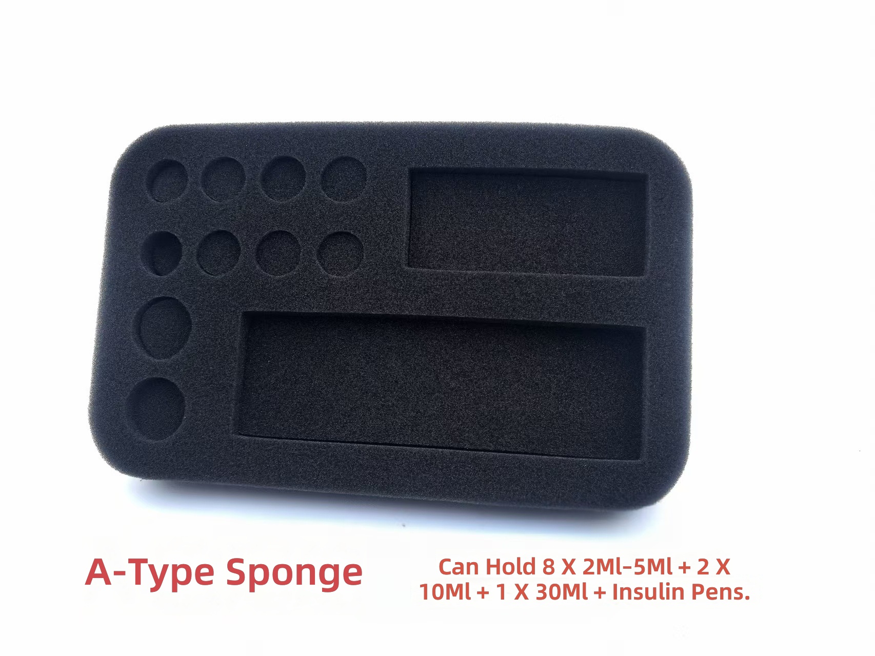 Multifunctional insulin storage bag, insulin vial storage bag, vial medication bottle, large capacity storage, portable outdoor protective case, wholesale